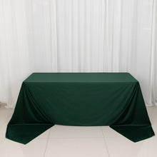 Hunter Emerald Green Premium Scuba Rectangular Tablecloth Wrinkle Free Polyester Seamless Tablecloth