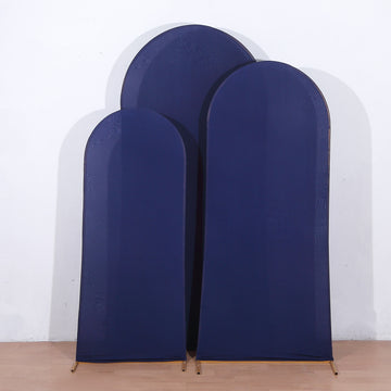 Versatile Navy Blue Wedding Arch Covers for Any Occasion