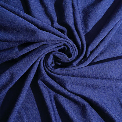 Navy blue fabric texture with a soft, smooth finish.