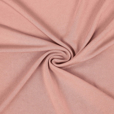 Pink fabric texture close-up, soft and smooth appearance.
