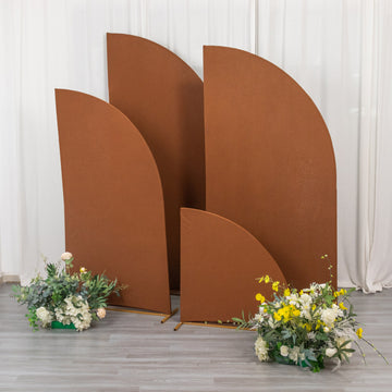 Create Lasting Memories with our Matte Cinnamon Brown Arch Covers