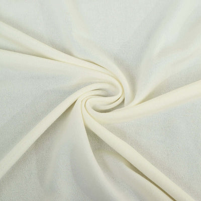 Soft light beige fabric with a smooth texture and subtle sheen.
