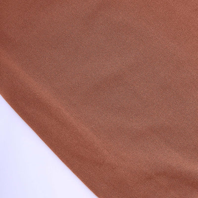 Brown fabric texture on a white background.