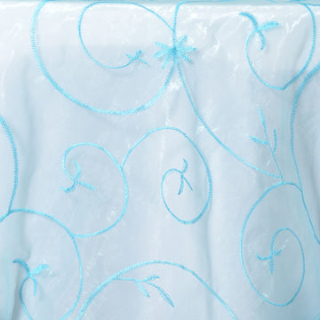 Elevate Your Table Decor with an Elegant Organza Square Tablecloth Topper