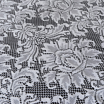 Enhance Your Event with the White Victorian Lace Table Overlay