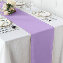 Polyester 12 Inch x 108 Inch Lavender Table Runner