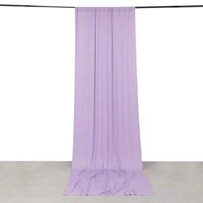 Lavender fabric backdrop draping elegantly in studio setup