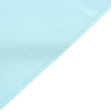 Polyester 12 Inch x 108 Inch Light Blue Table Runner
