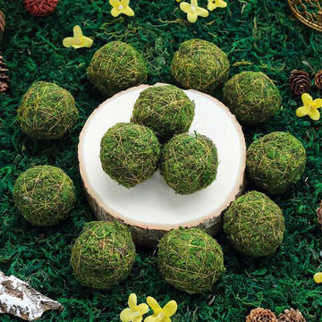 Enhance Your Event Decor with Handmade Preserved Moss Balls
