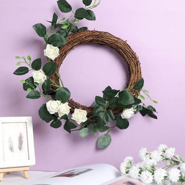 Boho Chic Craft Wreath - Add a Touch of Natural Elegance