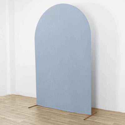 Blue arch backdrop stand for photography or events