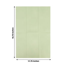 20 Pack | Sage Green Soft Linen-Feel Airlaid Paper Party Napkins