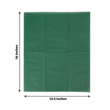 50 Pack 2 Ply Soft Hunter Emerald Green Dinner Party Paper Napkins, Wedding Reception