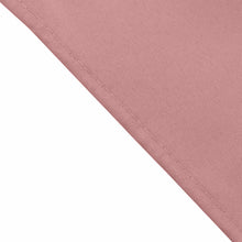 17 Inch x 17 Inch Wrinkle Resistant Cloth Dinner Napkins Dusty Rose Seamless Linen Fabric 5 Pack