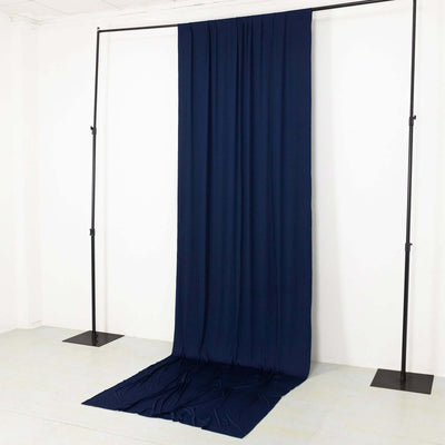 Navy blue fabric backdrop for photography and events