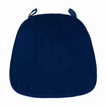 Unleash Style and Sophistication with Navy Blue Velvet Chiavari Chair Pad