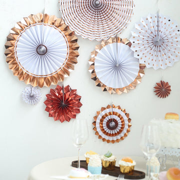 Easy-to-Use and Versatile Paper Fan Decorations