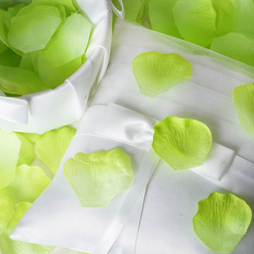Create a Picture-Perfect Celebration with Mint Silk Rose Petals