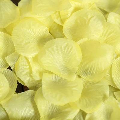 Close-up of pale yellow artificial flower petals texture#whtbkgd