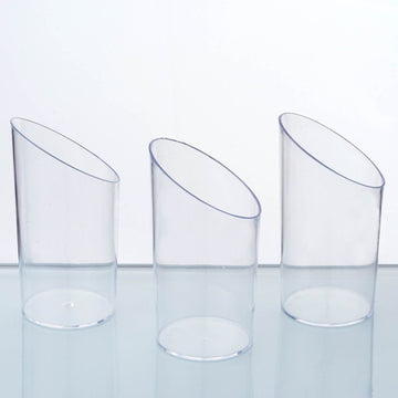 Versatile and Practical - Clear Plastic Disposable Dessert Cups