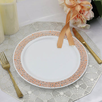 Versatile and Stylish Disposable Plates for Weddings and Events
