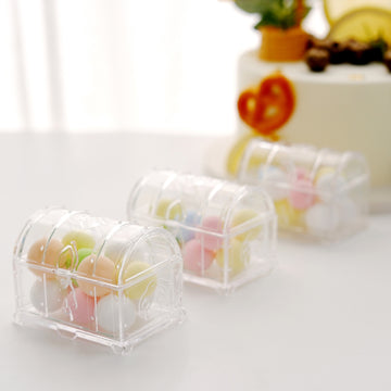 Clear Vintage Gift Box Candy Containers: The Perfect Gift Set