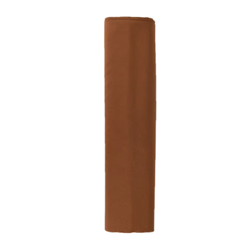Create Unforgettable Memories with Cinnamon Brown Polyester Fabric Bolt