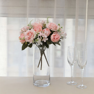 Create Unforgettable Event Decor with Blush Silk Floral Arrangements