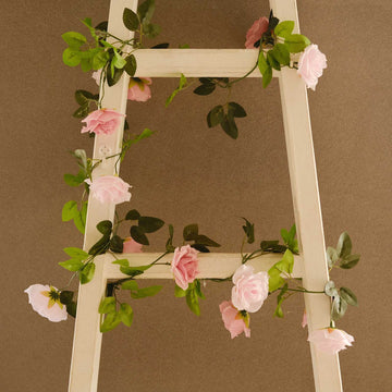 <strong>Versatile Blush Dusy Rose Floral Hanging Vines</strong>