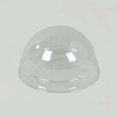Clear plastic dome cover for food presentation