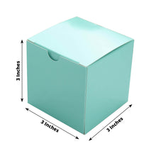 Easy DIY Turquoise 3 Inch Party Or Shower Favor Candy Gift Boxes 100 Pack