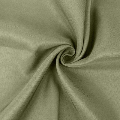 Olive green fabric texture in a swirling pattern.