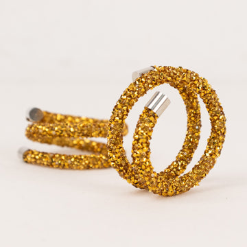 Transform Your Table with Gold Sparkle Napkin Rings