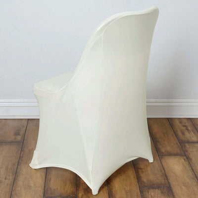 White fitted chair cover for events and parties