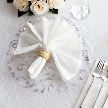 Convenience Meets Elegance with Disposable Dining Table Mats