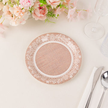 Convenient and Stylish Disposable Salad Plates