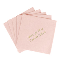 100 Pack Personalized Soft Airlaid Paper Beverage Napkins, Highly Absorbent Custom Cocktail#whtbkgd