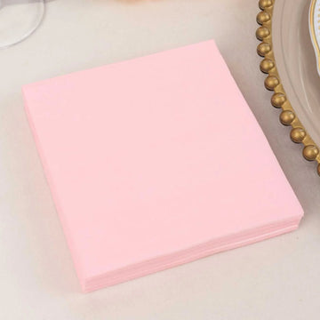 Elevate Your Event with Pink Beverage Napkins