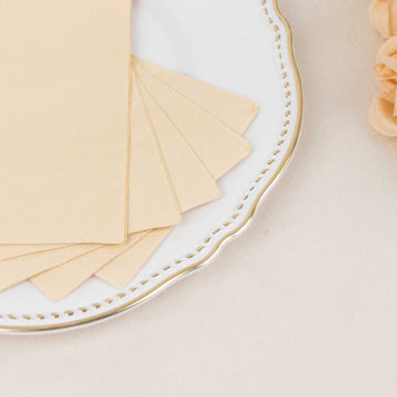 Simple and Elegant Reception Party Napkins