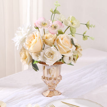 Amber Glass Vases: The Perfect Addition to Any Event