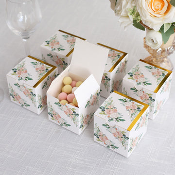 Create Unforgettable Memories with White Pink Party Favor Boxes