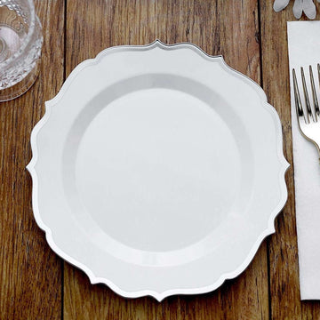 Convenient and Stylish Disposable Plates