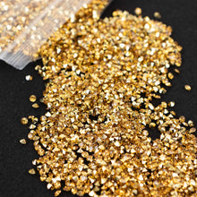 14400 Pcs Gold Acrylic Diamond Rhinestones Vase Fillers Faux Crystal Gems Wedding Table Scatters 3mm