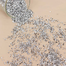 14400 Pcs Silver Acrylic Diamond Rhinestones Vase Filler Faux Crystal Gem Wedding Table Scatters 3mm