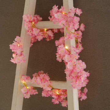 <strong>Perfect For All Occasions - Pink Cherry Blossom Fairy Lights</strong>
