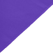 Polyester 12 Inch x 108 Inch Purple Table Runner