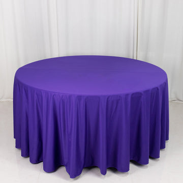 <strong>Purple Scuba Round Tablecloth</strong>