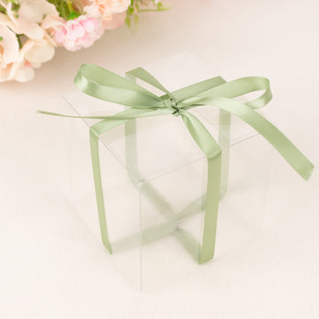 Elevate Your Event Decor with Sage Green Satin Ribbon