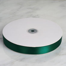 Satin Hunter Emerald Green Decorative Ribbon 100 Yards 7 Inch By 8 Inch