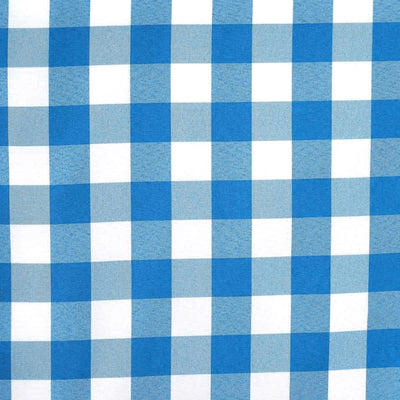 Blue and white gingham check pattern fabric texture #whtbkgd